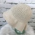 s One Sz Hat Off White Loose Weave Brimmed Cloche Spring Casual  eb-10512913